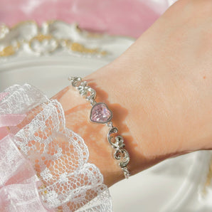 Royal heart bracelet~