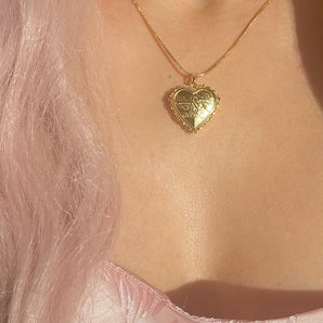 But Daddy I Love Him locket Necklace~